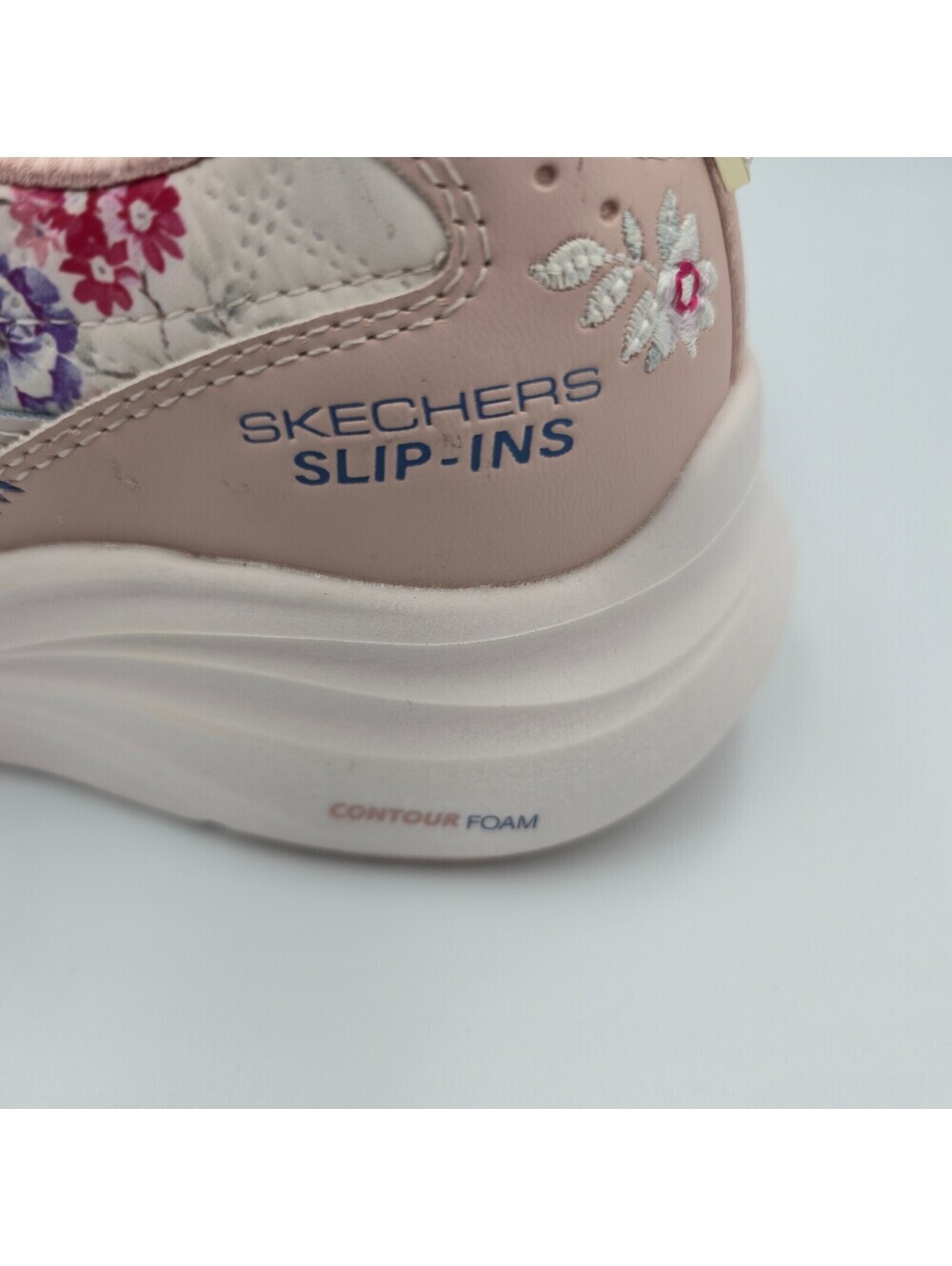 Skechers Gentle Bloom Hands Free Slip-Ins Pink Floral Womens 5.5 - Picture 2 of 6